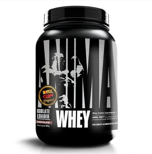 Animal Whey Protein Isolado+ Concentrado Importado Universal 907G