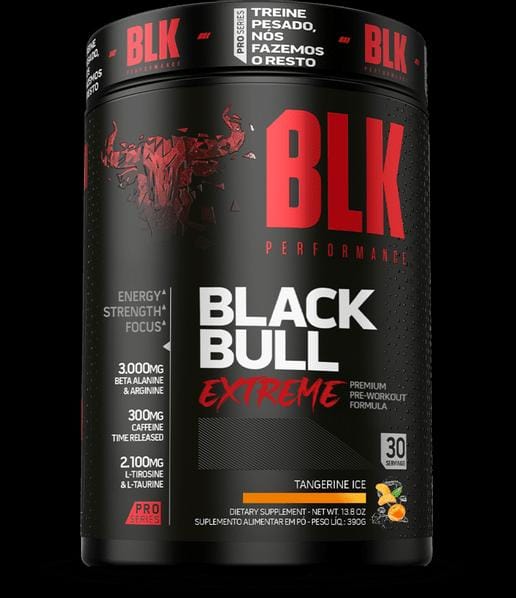 Black Bull Pré Treino 390g Extreme -  BLK PERFORMANCE