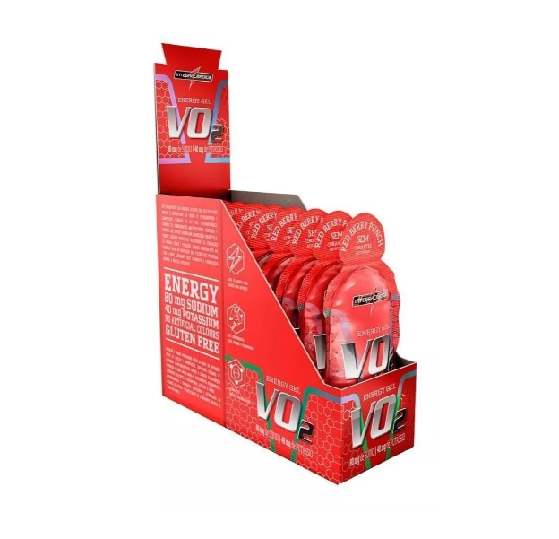 Vo2 Energy Gel Integralmédica - Natural 10 Unidades