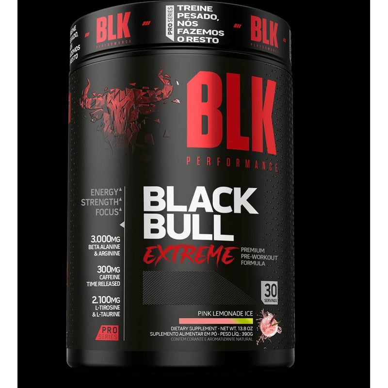 Black Bull Pré Treino 390g Extreme -  BLK PERFORMANCE