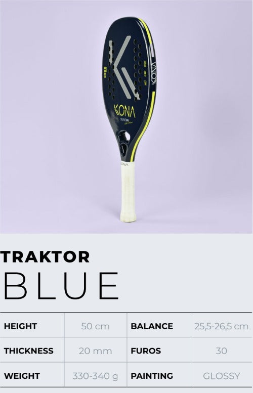 RAQUETE BEACH TENNIS KONA TRAKTOR  BLUE