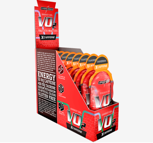 Vo2 Energy Gel X - Caffeine Integralmédica - 10 Unidades