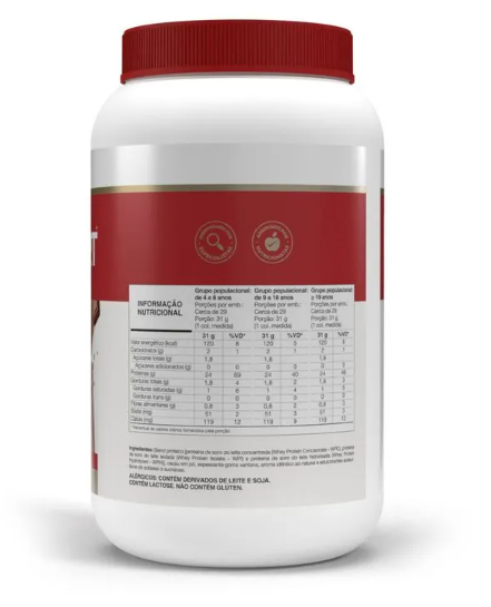 Whey fort 3W - 900g Chocolate - Vitafor