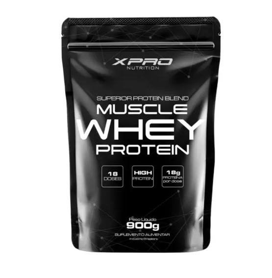 Whey Protein Muscle Protein 900g Refil X-Pro CHOCOLATE