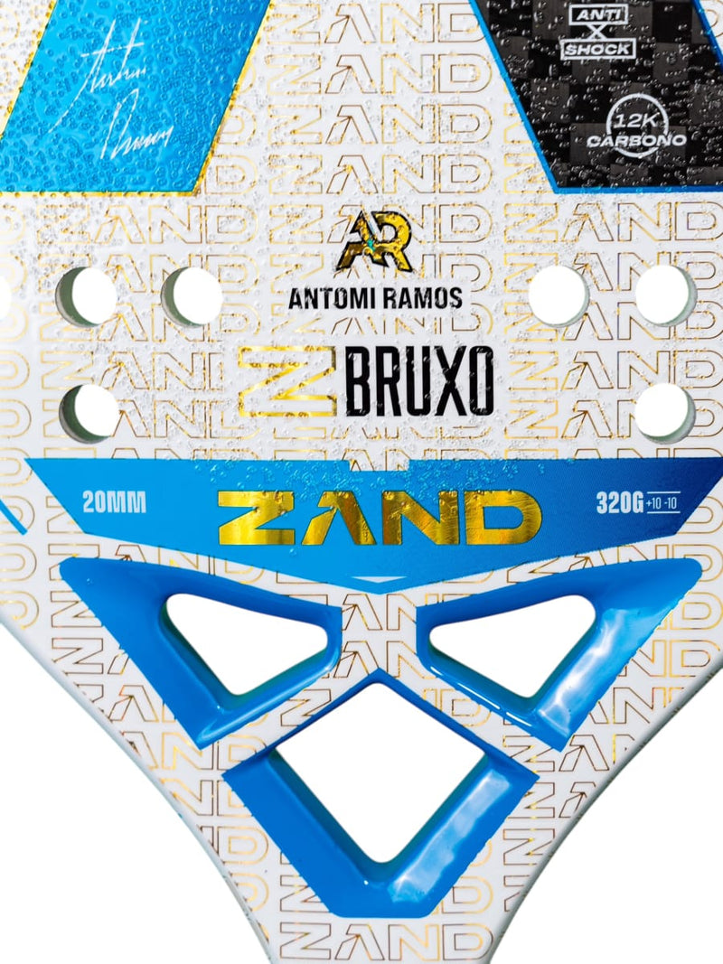 RAQUETE BEACH TENNIS ASSINADA ANTOMI RAMOS - Z BRUXO 2025 +CAMISA EXCLUSIVA UPGRADE MULTISPORTS