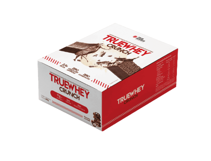 True Whey Crunch Wafer Proteico Sem Adição de Açúcares - 12 barras de 40g