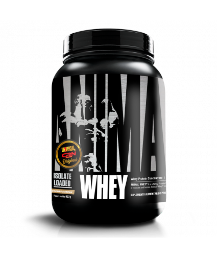 Animal Whey Protein Isolado+ Concentrado Importado Universal 907G