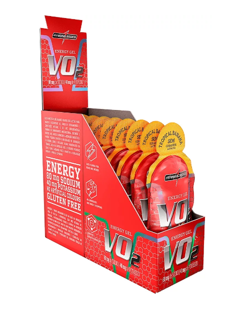 Vo2 Energy Gel Integralmédica - Natural 10 Unidades