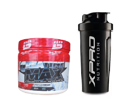 Creatina 300g Pura - Bio Sports Usa + Coqueteleira