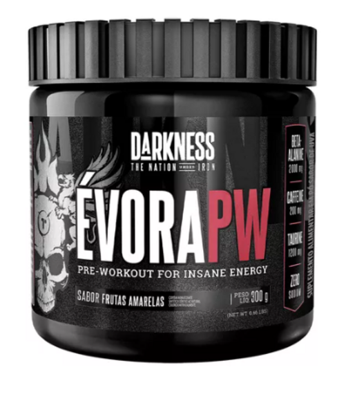 Evora PW Darkness Pre treino 300 gramas - Integralmedica