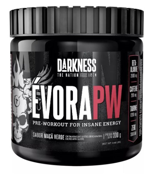 Evora PW Darkness Pre treino 300 gramas - Integralmedica