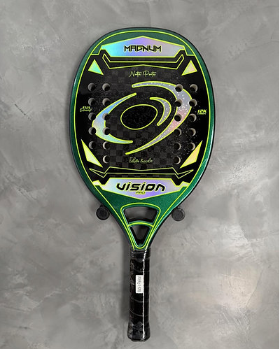 Raquete Beach Tennis Vision Magnum 2025 + Capa + Sapatilha Neopreme UPGRADE Exclusivo