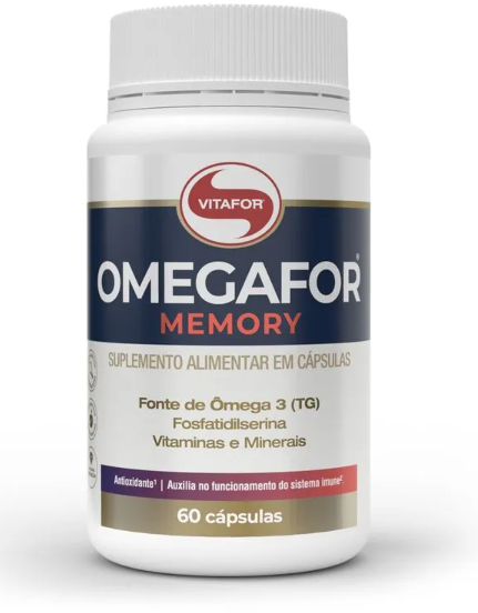 Omegafor Memory - 60 cap - Vitafor