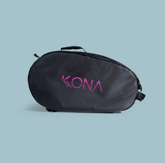 Raqueteira KONA BASIC - Preto/Rosa - 2025