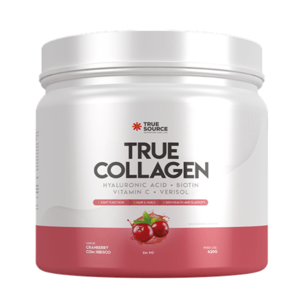 True Collagen Cranberry Com Hibisco - 420g - True Source