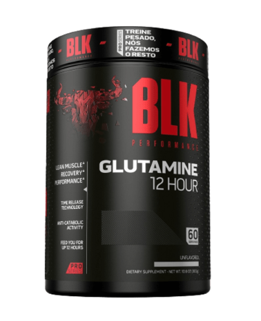 Glutamine 12 Hour 300g Blk Performance
