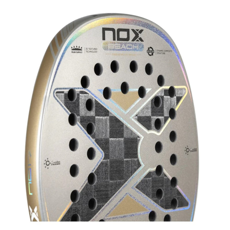 Raquete Beach Tennis Nox NG 17 - Carbono 18k- 2023 - Gianotti