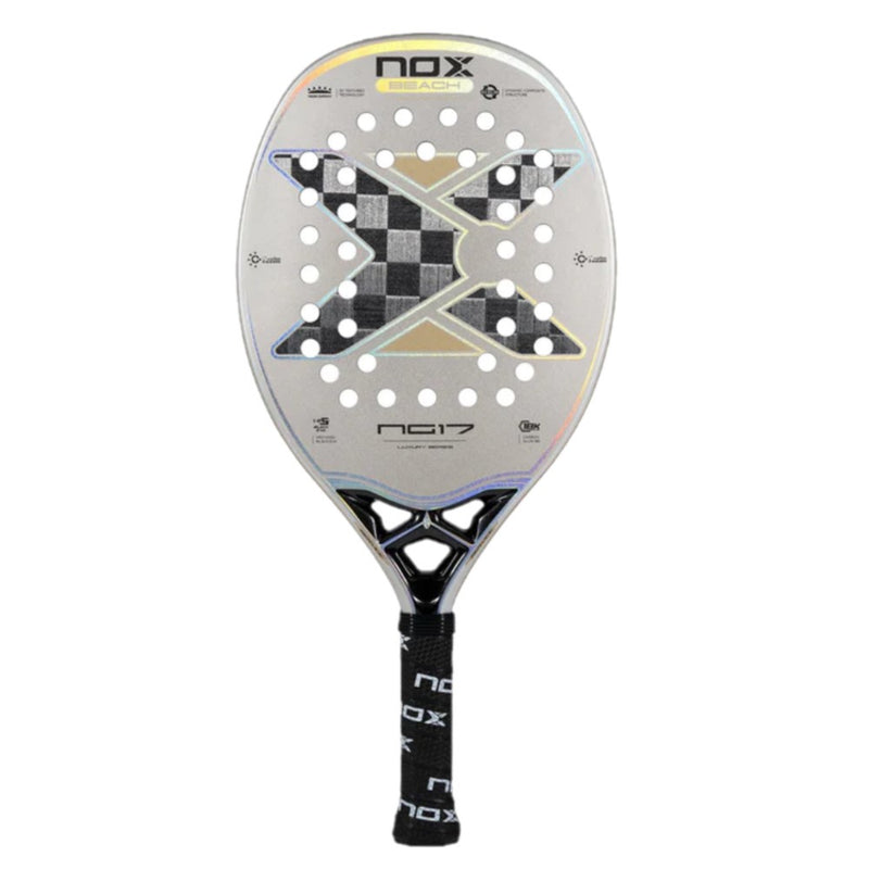 Raquete Beach Tennis Nox NG 17 - Carbono 18k- 2023 - Gianotti